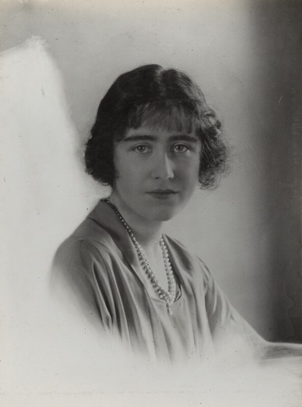 Retrato de Lady Elizabeth Bowes-Lyon, «The Queen Mother»